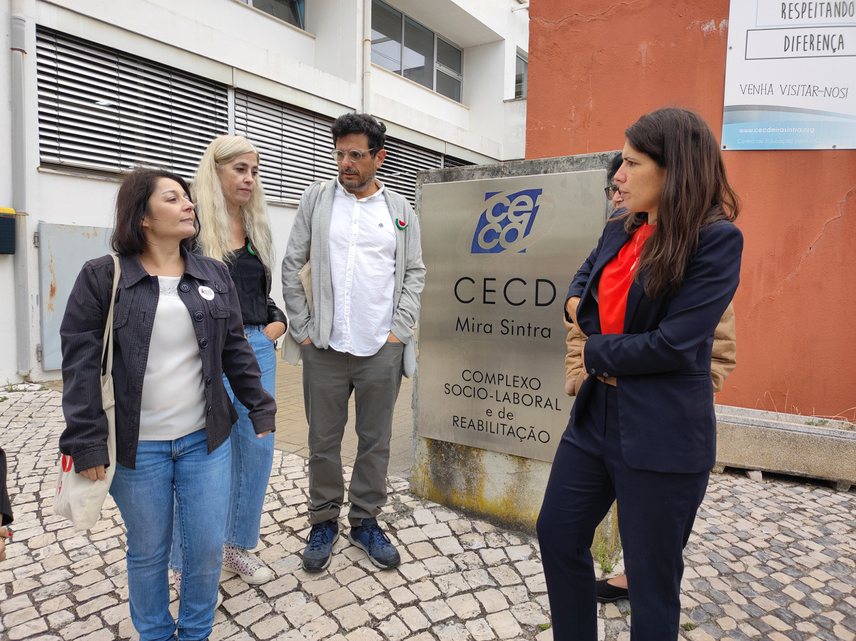 Sintra: Bloco defende inclusão das pessoas com deficiência 