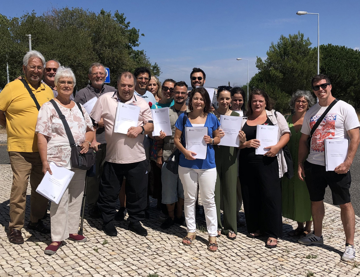 O Bloco de Esquerda de Sintra formalizou no tribunal as suas candidaturas às autárquicas de 2025.